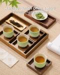 ZENS Ceramic Japanese Tea Cups Set of 4