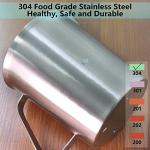 Stainless Steel Measuring Cup with Handle, 16oz