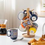 Vancasso Boho Set of 6 Colorful Coffee Mugs