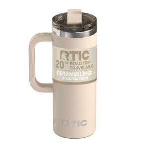 Insulated 20oz Travel Mug with Lid and Handle
