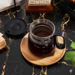 16 Oz Heatproof Glass Coffee Pot Mug