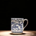 Blue Dragon Bone China Tea and Coffee Mug