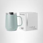 Simple Modern Travel Coffee Mug with Lid and Handle | Reusable Insulated Stainless Steel Coffee Tumbler Tea Cup | Gifts for Women Men Him Her | Voyager Collection | 12oz | Sea Glass Sage