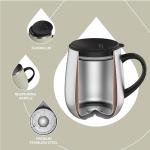 Celadon Insulated 16 oz Coffee Mug with Lid