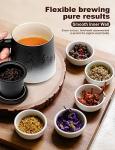 Ceramic Tea Cup with Infuser and Lid