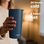 TILUCK 20 oz Insulated Travel Coffee Mug