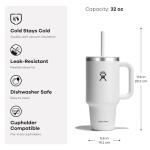 Hydro Flask 32 Oz Travel Tumbler - Indigo Blue