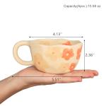 Cute Strawberry Ceramic Coffee and Tea Mug