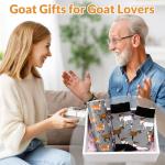 Cute Goat-Themed Travel Mug and Socks Set