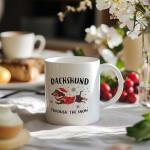 Cute Dachshund Christmas Coffee Mug for Dog Lovers