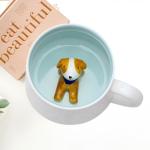 Cute 3D Dog Coffee Mug for Kids and Office