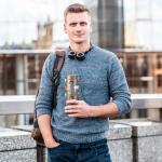 Cute Goat-Themed Travel Mug and Socks Set