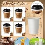 Jingmore 100 Pcs Inspirational Bible Coffee Cups