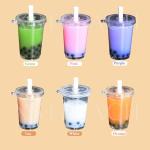 Personalized Boba Tea Keychain Ornament - Green