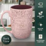 Inspirational Pink Ceramic Coffee & Tea Mug