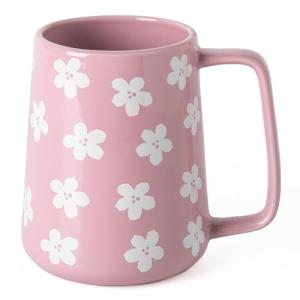 TaoTaojarvie 24 oz Floral Coffee Mug (Violet)