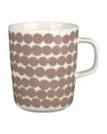 Marimekko Oiva Räsymatto Beige Stoneware Mug