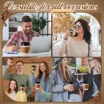 Jingmore 100 Pcs Inspirational Bible Coffee Cups