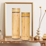 Bamboo Insulated Tea Tumbler with Diffuser