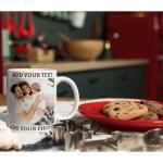 Personalized Ceramic Coffee Mug - 11oz Custom Design