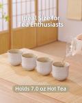 Japanese Handleless Tea Cup Set of 4