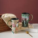 Animal Art Travel Coffee Mug with Lid 17oz