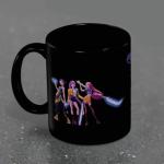 K-POP Demon Hunters Black Ceramic Coffee Mug