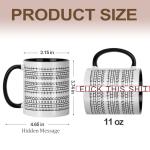 Funny Black Elephant Coffee Mug for Gifting