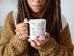 Funny Ceramic Coffee Mug - Perfect Valentine’s Gift