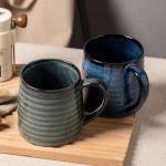 Extra Large Dark Green Ceramic Coffee Mug