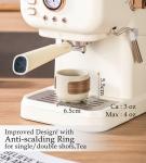 Ceramic Teacup Set of 4 - No Handle