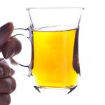 Turkish Tea Glasses Set with Handle - 6 Pack