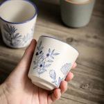 Assorted Colors Japanese Handless Tea Cup Set