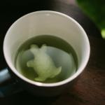 Creature Cups TURTLE Ceramic Cup (11 Ounce, Grey Blue Exterior) - 3D Sea Animal Inside - Birthday, Holiday & Housewarming Drinkware Gift for Ocean and Coffee & Tea Lovers