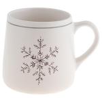 Winter White Snowflake Coffee Mug by Karma Gifts