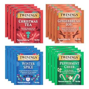 Twinings Christmas Tea Variety Pack – 40 Bags