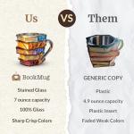 3D Book Mug - Unique Literary Gift for Readers