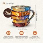 3D Book Mug - Unique Literary Gift for Readers