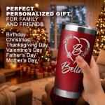 Custom Engraved 20 oz Stainless Steel Travel Mug