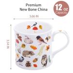Autumn Animals 16 oz Coffee Mug with Wildlife Design