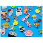 Funny Enamel Pins 6-Pack for Coffee Lovers