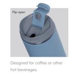 MingSphere 12 oz Insulated Travel Coffee Mug