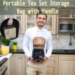 Portable Chinese Gongfu Tea Set with Cups