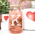 Personalized Monogram Tumbler with Bamboo Lid