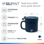 Silipint 16oz Silicone Coffee Mug with Lid