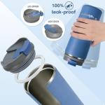 MingSphere 12 oz Insulated Travel Coffee Mug
