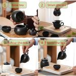 Portable Chinese Gongfu Tea Set with Cups