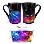 Pisces Heat Changing Constellation Coffee Mug 12oz