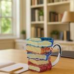 3D Book Mug - Perfect Gift for Book Lovers