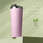 SIPX™ 22 oz Pink Insulated Coffee Tumbler